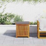  Vanjska kutija za jastuke 60x50x61 cm masivno drvo bagrema | shoptok.hr