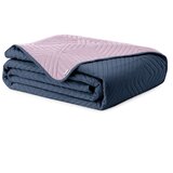 AmeliaHome Prekrivač Softa 170x270 cm, grafitna / lila | shoptok.hr