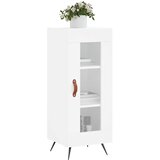  Komoda sjajna bijela 34,5 x 34 x 90 cm od konstruiranog drva | shoptok.hr