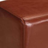 vidaXL Starinska telovadna klop z ročaji pravo kozje usnje | Shoptok.si