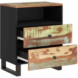  Noćni ormarić 50x33x62cm masivno obnovljeno i konstruirano drvo | shoptok.hr
