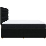  Krevet s oprugama i madracem crni 200x200 cm od tkanine | shoptok.hr