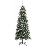  Umjetno božićno drvce Zelena 180 cm PVC, plastika i čelik | shoptok.hr