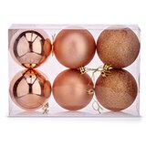  Set božićnih kuglica Krist+ Bakar Plastika (24 kom.) | shoptok.hr