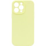 Chameleon Silikonski ovitek (liquid silicone) za Apple iPhone 15 Pro, Soft, pastelno rumena | Shoptok.si
