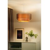  Duolla - Visilica na sajli WOOD BOHO 1xE27/15W/230V prečnik 45 cm bakrena/bež | Eponuda.com