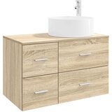  Set namještaja za kupaonicu 2 kom. Hrast sonoma | shoptok.hr