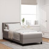  Krevet s podnicom s madracem taupe 80x200 cm tkanina | shoptok.hr