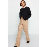 Trendyol Jeans - Ecru - Wide leg Cene