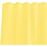 Voile zavjese s džepovima za šipke 2 kom žute Žuta 140 x 260 cm | shoptok.hr