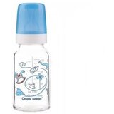 Canpol staklena flašica 120ml blue print, 0m+ Cene