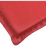  Jastuk za ležaljku crveni 186 x 58 x 3 cm od tkanine Oxford | shoptok.hr