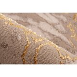 Kayoom RAVNO TKANA PREPROGA 160/230 cm tkano zlate barve | Shoptok.si