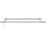 Tenda na automatsko uvlačenje LED antracit i bijela 500x300 cm | shoptok.hr