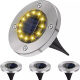  dekorativne solarne disk led lampe za dvoriste - led lampe, 4 u kompletu | Eponuda.com