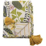 Bloomingville Odeja iz recikliranega bombaža 130x160 cm Camelie – Cene