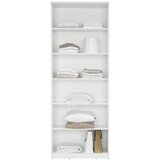 XORA regal 72/194/36 cm bela | Shoptok.si