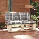 Maison Chic Vrtni srednji kavč - Zunanji kavč iz palet impregnirana borovina, (22040796) | Shoptok.si