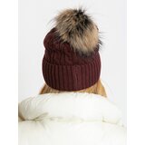 Wool Fashion Italia Cap-AT-CZ-173501.44-burgundy | Shoptok.si