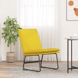  Ležaljka svjetložuta 52 x 75 x 76 cm od tkanine | shoptok.hr
