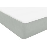 Box Spring krevet s madracem svijetlo sivi 80x210 cm baršun | shoptok.hr
