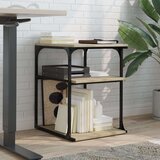  Stojalo za tiskalnik 3-nadstropno sonoma hrast 43x48x64 cm les, (5000152782) | Shoptok.si