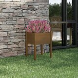 Maison Chic Vrtno cvetlično korito - Cvetlični Lonec medeno rjavo 50x50x70 cm trdna borovina, (21790428) | Shoptok.si