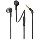 JBL ušesne slušalke z mikrofonom T205 črne | Shoptok.si
