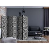  Paravan u 5 dijelova - Black and White Hypnosis II [Room Dividers] 225x172 | shoptok.hr