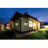  LED solarno zidno svetlo sa senzorom za spoljašnju upotrebu, 1W/3,7V, 1200 mAh, IP65 | Eponuda.com