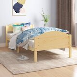 vidaXL Okvir za krevet od masivne borovine 90 x 200 cm Cijene