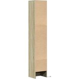  Komoda s LED svjetlima boja hrasta 36x32 5x200 cm drvena | shoptok.hr