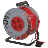  Kolutni podaljšek 40 m / 4 vtičnice / črni / PVC / 230 V / 2,5 mm2 Cene