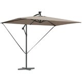  Suncobran Sivo-smeđa 294 x 200 x 270 cm Poliester i aluminij | shoptok.hr