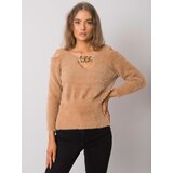 RUE PARIS Sweater-LC-SW-7033.27X-camel | Shoptok.si