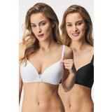 Dorina 2PACK Podložen modrček za dojenje May Eco II, brez kosti Cene