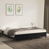  Okvir za krevet bez madraca crni 200x200 cm baršunasti | Eponuda.com