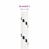  Radno uže bijeli 20 mm 25 m poliestersko | Eponuda.ba