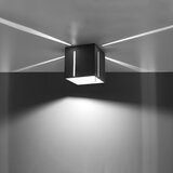 Nice Lamps Siva stropna svjetiljka s metalnim sjenilom 10x10 cm Pax – | shoptok.hr