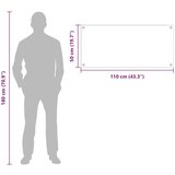  Kuhinjski zaštita 2 pcs Bijelo 110 x 50 cm | shoptok.hr