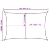  Jedro protiv sunca svjetlosivo 6x4 m od 100% poliestera Oxford | shoptok.hr