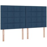  LED krevet za pohranu s madracem Plava 180 x 200 cm Tkanina | shoptok.hr