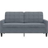  Dvosjed tamnosivi 140 cm baršunasti | shoptok.hr