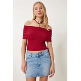  Ženska bluza AN00240, Bordo Cene