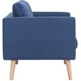  2-dijelni set sofa od tkanine plavi | shoptok.hr