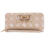 Guess SILIA SLG LARGE ZIP AROUND SWGP98 90146 Bež Cijene