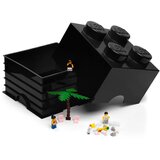 Lego kutija za odlaganje (4): crna | ePonuda.com
