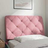  Jastuk za uzglavlje ružičasti 90 cm baršunasti | shoptok.hr