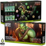 Green Stuff World Paint Set - Orcs and Goblins | Set Akrilnih Boja x8 | Eponuda.com