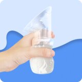 Neno LEITE Silikonska posodica - ročna črpalka za mleko | Shoptok.si